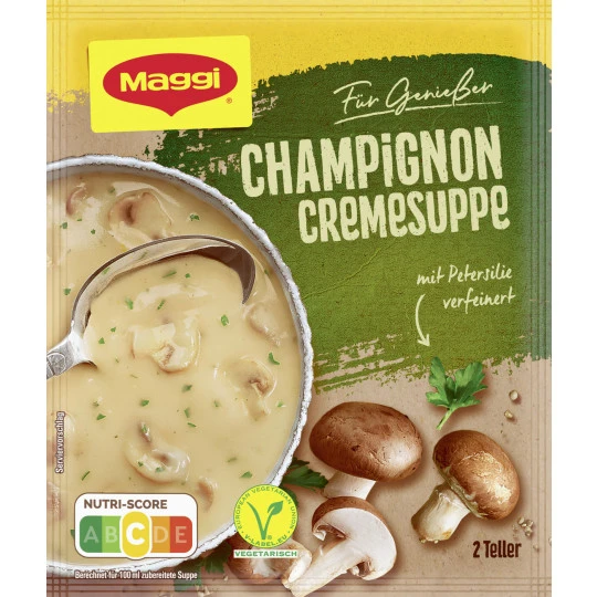 Für Genießer Champignon Creme Suppe Ergibt 500ML