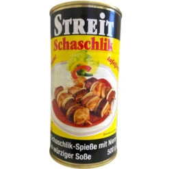 Streit Schaschlik-Spieße Mit Niere In Würziger Soße 500G